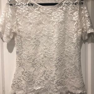 Sheer Lace Top